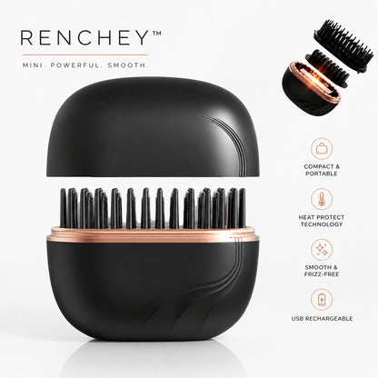 Mini Cepillo Alisador Renchey™ Portátil